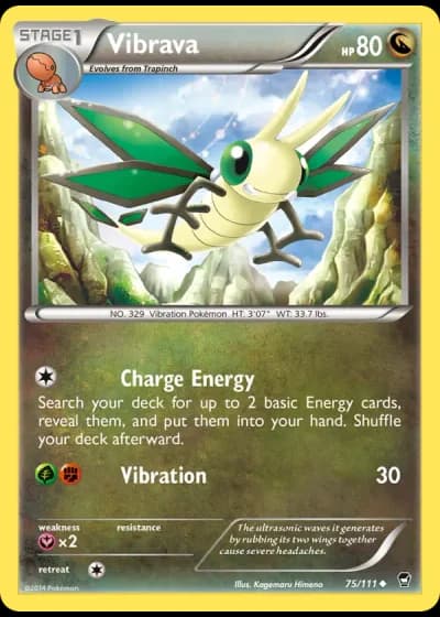 Vibrava #75/111 — Furious Fists