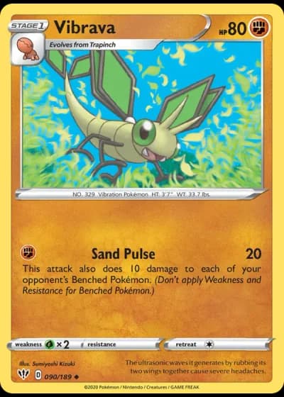 Vibrava #90/189 — Darkness Ablaze