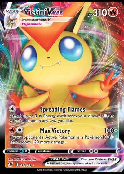Victini VMAX #22/163 — Battle Styles