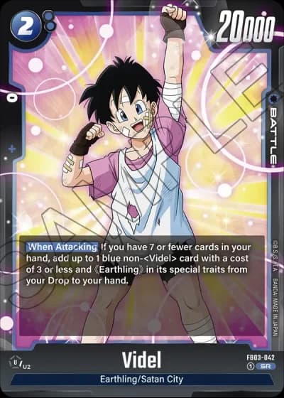 Videl  FB03-042 — Raging Roar (FB03)