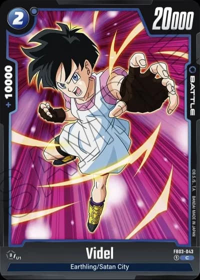 Videl  FB03-043 — Raging Roar (FB03)
