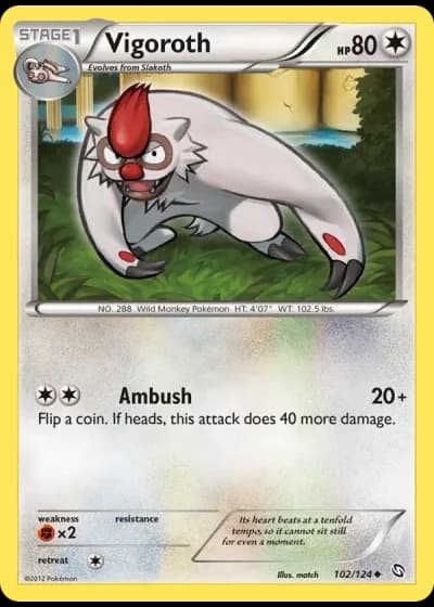 Vigoroth #102/124 — Dragons Exalted