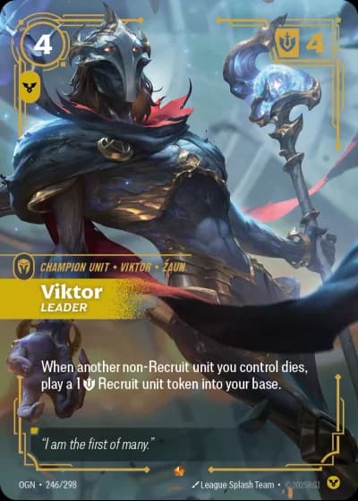 Viktor, Leader #246/352 — Origins