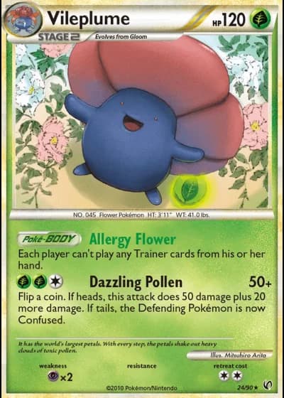 Vileplume #24/90 — Undaunted