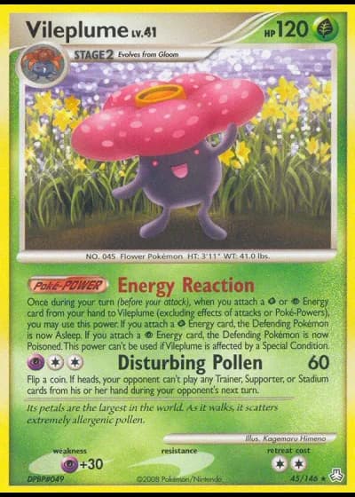 Vileplume #45/146 — Legends Awakened