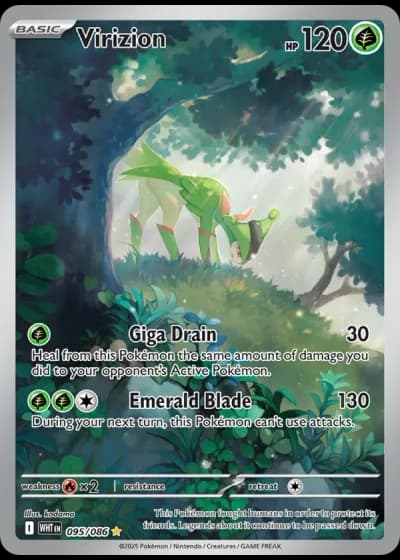 Virizion #095/86 — White Flare