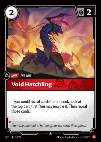 Void Hatchling #018/303 — Spiritforged