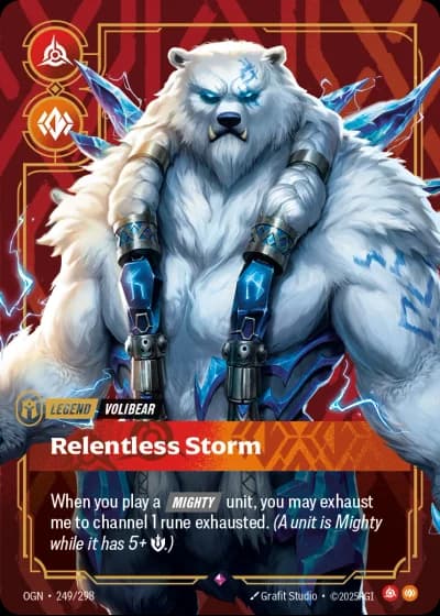Volibear, Relentless Storm #249/352 — Origins