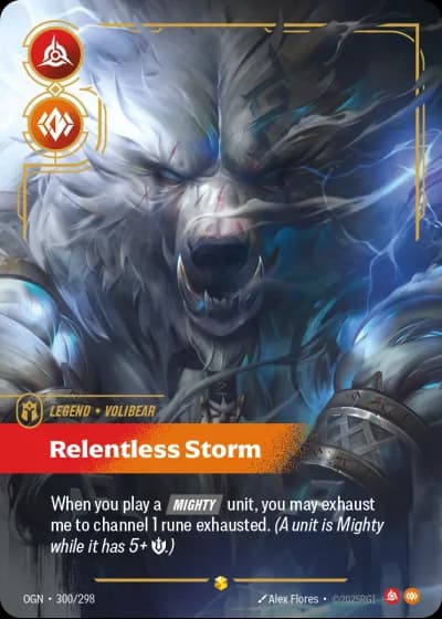 Volibear, Relentless Storm #300/352 — Origins