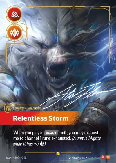 Volibear, Relentless Storm #300s/352 — Origins