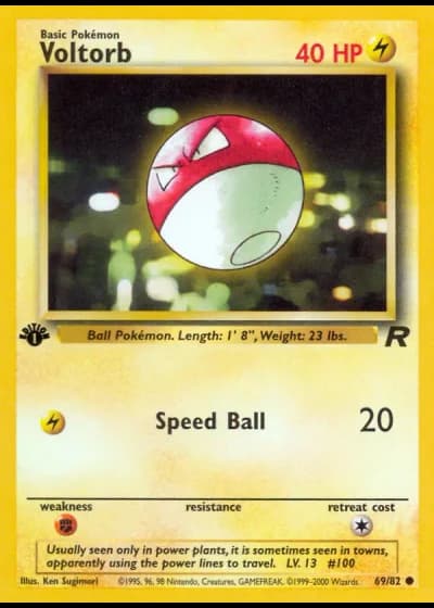 Voltobal (1. Edition) #69/82 — Team Rocket (1. Edition)