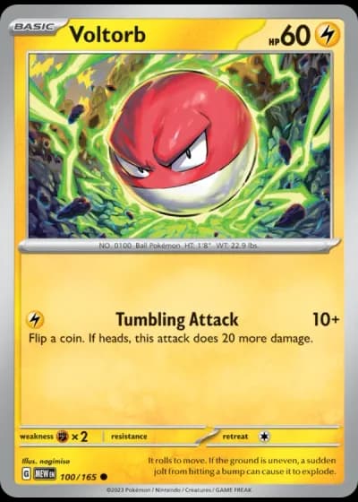 Voltorb #100/165 — 151