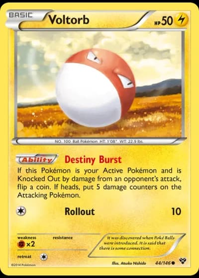 Voltorb #44/146 — XY