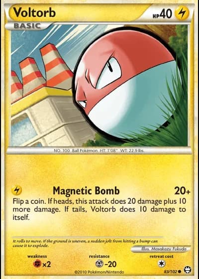 Voltorb #83/102 — Triumphant