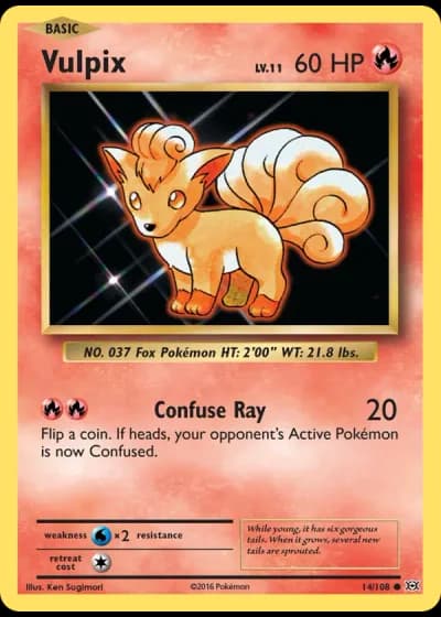 Vulpix #14/108 — Evolutions