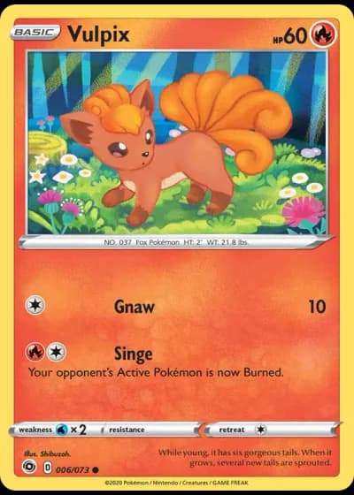 Vulpix #6/73 — Champion's Path