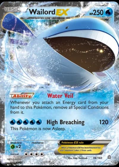 Wailord-EX #38/64 — World Championships 2015