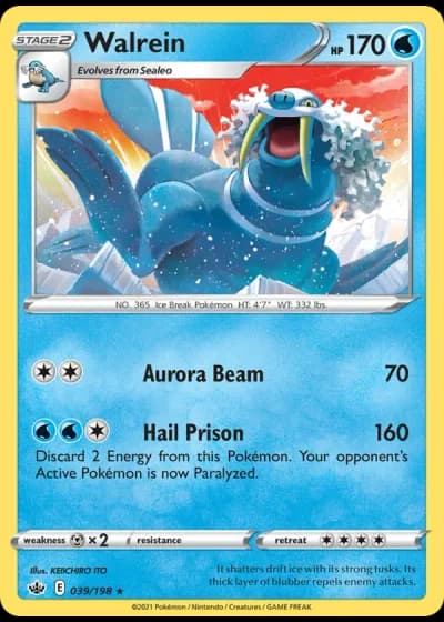 Walrein #39/198 — Chilling Reign