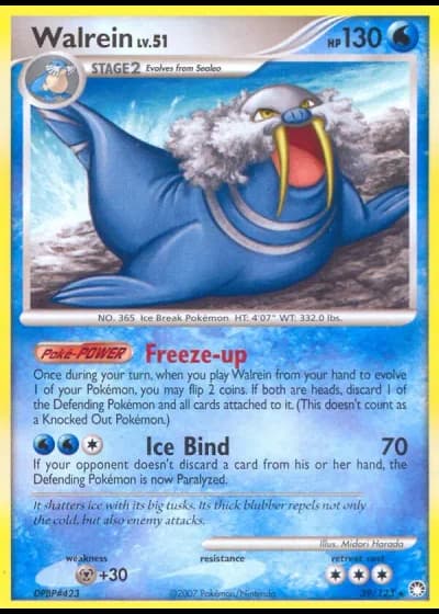 Walrein #39/123 — Mysterious Treasures