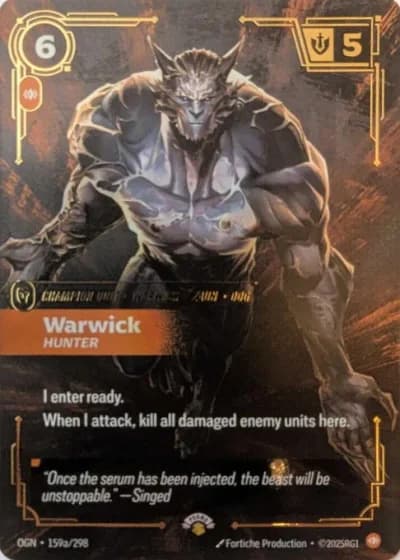 Warwick, Hunter #678049