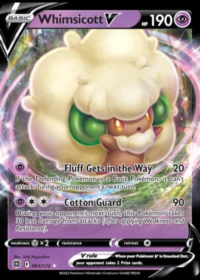 Whimsicott V #064/172 — Brilliant Stars