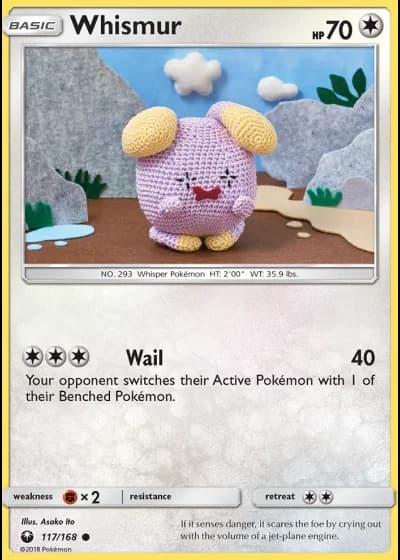 Whismur #117/168 — Celestial Storm