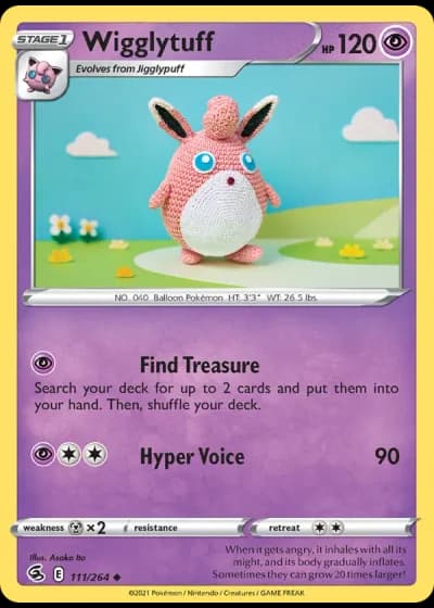 Wigglytuff #111/264 — Fusion Strike