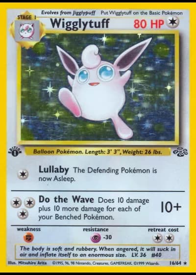 Wigglytuff #16/64 — Jungle