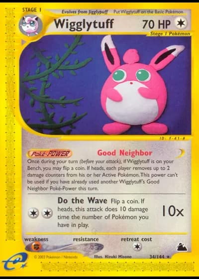 Wigglytuff #34/144 — Skyridge