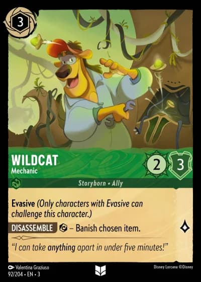 Wildcat - Mechanic #92/204 — Into the Inklands