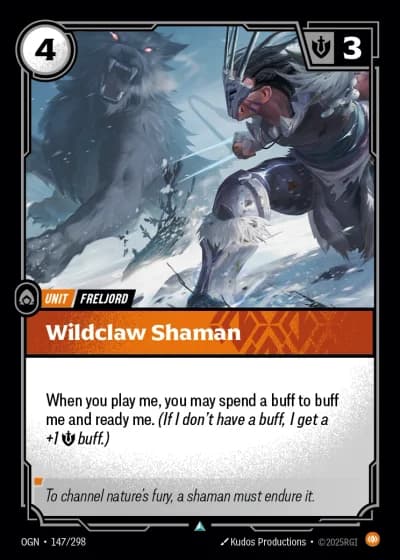 Wildclaw Shaman #147/352 — Origins