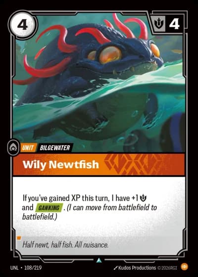 Wily Newtfish #108/308 — Unleashed