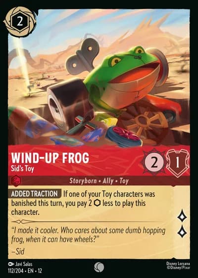 Wind-Up Frog - Sid's Toy #112/257 — Wilds Unknown