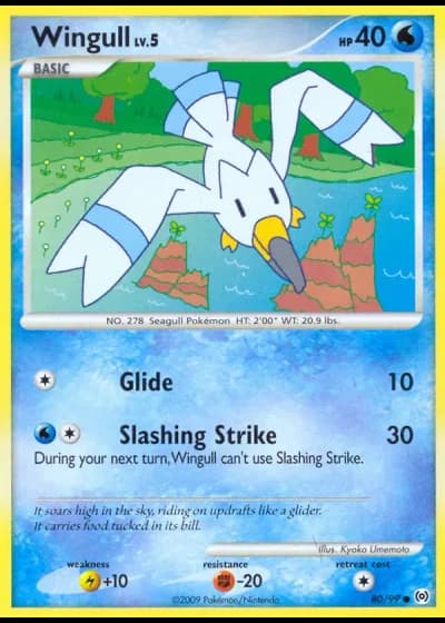 Wingull #80/99 — Arceus