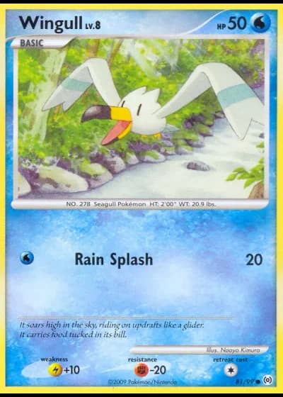 Wingull #81/99 — Arceus