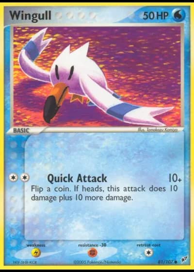 Wingull #81/107 — Deoxys