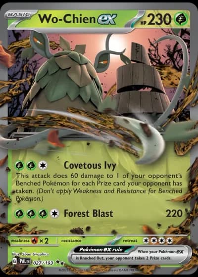 Wo-Chien ex #027/193 — Paldea Evolved