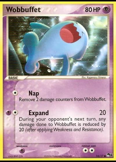 Wobbuffet #16/17 — POP Series 4