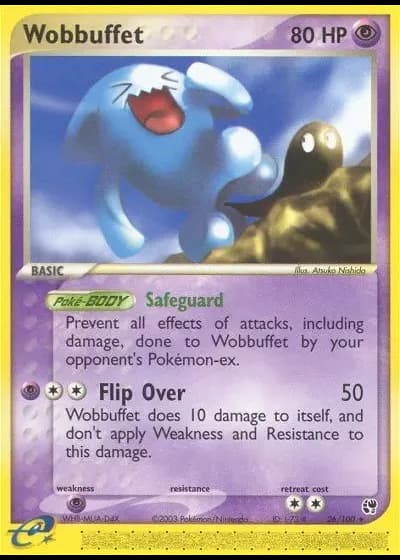 Wobbuffet #26/100 — Sandstorm