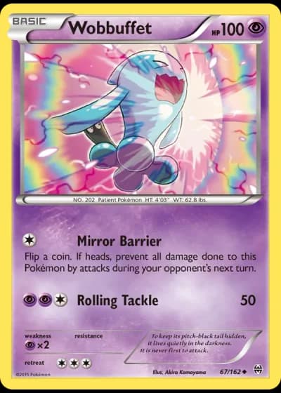 Wobbuffet #67/162 — BREAKthrough