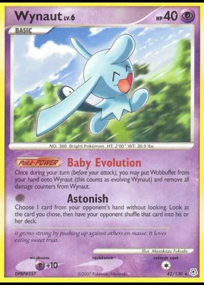Wynaut #42/130 — Diamond & Pearl