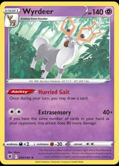 Wyrdeer #069/189 — Astral Radiance