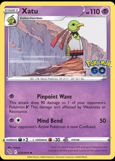 Xatu #033/78 — Pokémon GO