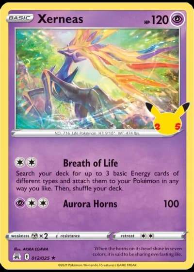 Xerneas #12/25 — Celebrations