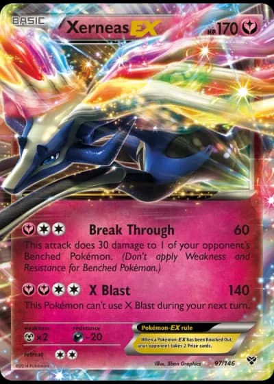 Xerneas EX #97/146 — XY