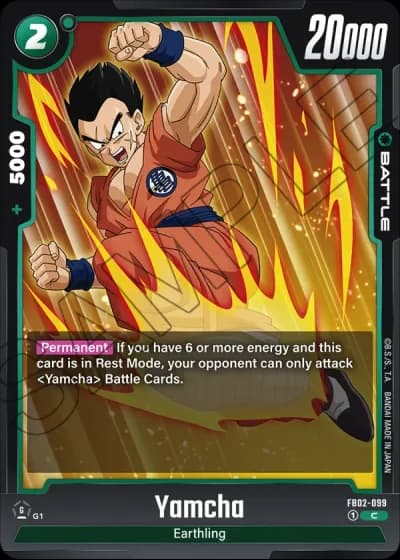 Yamcha  FB02-099 — Blazing Aura (FB02)