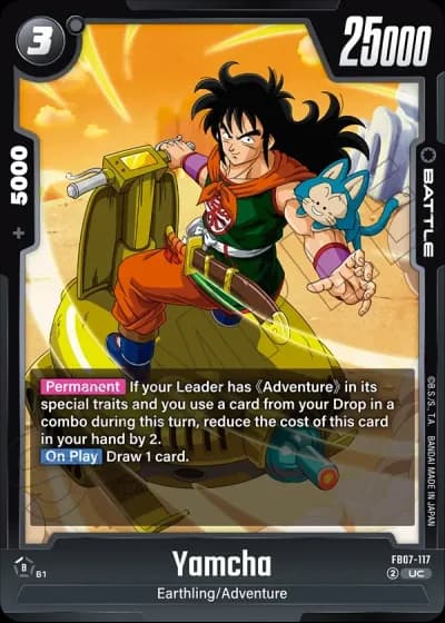 Yamcha  FB07-117 — Wish for Shenron (FB07)