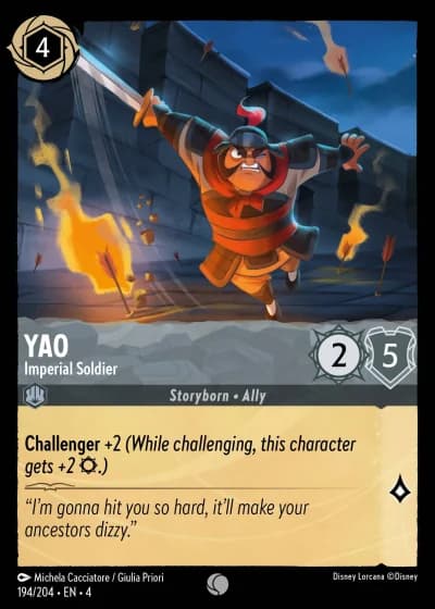 Yao - Imperial Soldier #194/204 — Ursula's Return