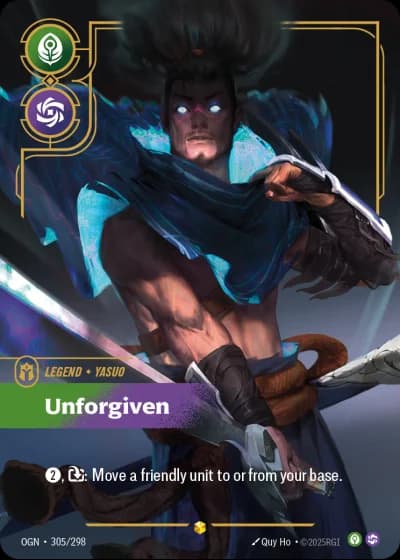 Yasuo, Unforgiven #305/352 — Origins