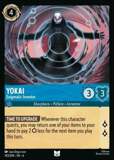 Yokai - Enigmatic Inventor #143/204 — Azurite Sea